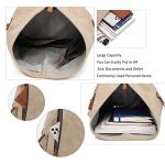 KL928 PU Leather Vintage Backpack – Large Casual Daypack Outdoor Travel Rucksack Hiking Backpacks for Men Women