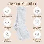 Unboxme Cloud Fuzzy Socks | One Size Fits Most (US 6–12) | Ultra-Soft Sleep & Bed Socks | Machine Washable | Gift-Ready | 100% Polyester