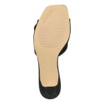 Guess Women's Dista Heeled Sandal, Black Patent 002, 8