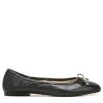 Sam Edelman Felicia Black Leather Ballet Flats