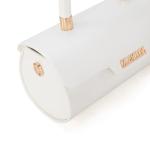 Milan Chiva Small Purses for Women Designer Mini Top Handle Purse Cute Handbags Barrel Shape Purse MC-400WT