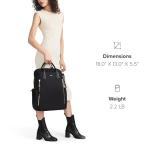 TUMI - Voyageur Atlanta Backpack - Travel Backpack for Women - For Business, Commute - Holds Up to 17" Laptop - Black & Gold Hardware