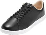 Cole Haan Womens Grand Crosscourt II Black Leather/White 8 B - Medium