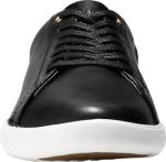 Cole Haan Womens Grand Crosscourt II Black Leather/White 8 B - Medium