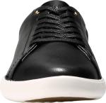 Cole Haan Womens Grand Crosscourt II Black Leather/White 8 B - Medium