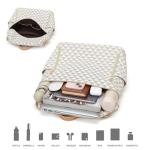 Convertible PU Leather Backpack Purse Set for Women