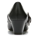 LifeStride womens Rozz Pump, Black, 7.5 US