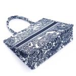 FENGJINRUHUA Fashion Luxury Tote Bag Cotton Linen Handbag Large Capacity Jacquard Retro Exquisite