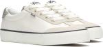 Keds Women's Jump Kick T-Toe Fashion Sneaker, Snow White/Cream/Black, 7.5