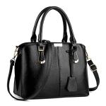 Pahajim Women Fashion Purses and Handbags Shoulder Tote Bags Top Handle Satchel for Women (black)