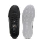 PUMA Women's Carina 3.0 Sneaker, Black White Gold, 9