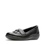 Clarks Women's Ashland Bubble Loafer, Black, 9