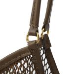 Large Mesh Hobo for Women Summer Beach Bag with Inner Bag Large Tote Elegant Purses for Vacation Travel