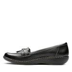 Clarks Women's Ashland Bubble Loafer, Black, 9