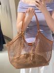 Large Mesh Hobo for Women Summer Beach Bag with Inner Bag Large Tote Elegant Purses for Vacation Travel