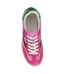 Madden Girl Women's Giia Sneaker, Pink Multi, 9