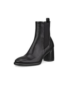 ECCO Women's Sculpted Luxury 55 MM Modern Double Gore Chelsea Boot, BLACK, 7-7.5