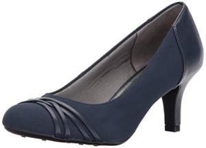 LifeStride Pascal Dress Pump in Lux Navy