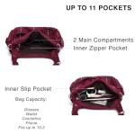 Scarleton Purses for Women Large Hobo Bags Washed Vegan Leather Shoulder Bag Satchel Tote Top Handle Handbags, H129216, Purple