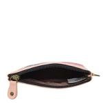 Anna by Anuschka Women's Hand Painted Genuine Leather Coin Pouch - Dragonfly Garden