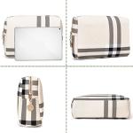 Jessyline Luxury Makeup Bag for Women - Beige