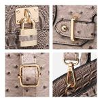 Dasein Women Handbags and Purses Ladies Shoulder Bag Top Handle Satchel Tote Work Bag with Wallet