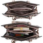 Dasein Women Handbags and Purses Ladies Shoulder Bag Top Handle Satchel Tote Work Bag with Wallet