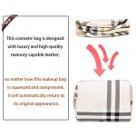 Jessyline Luxury Makeup Bag for Women - Beige