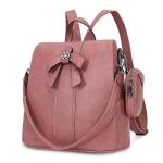 ZOCAI Backpack Purse for Women Fashion Backpack Purses PU Leather Daypacks Anti-Theft Shoulder Bag Satchel Purse