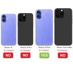 Tekcoo Wallet Case Compatible with iPhone 16 Plus (6.7 inch) 2024 Luxury ID Cash Credit Card Slots Holder Carrying Pouch Folio Flip PU Leather Cover [Detachable Magnetic Hard Case] with Strap [Black]