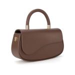 Milan Chiva Small Elegant Top Handle Purses for Women Mini Handbags Cute Crossbody Wedding Purse Flap Bag Dressy Purse MC-398CF