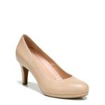 Naturalizer Womens Michelle Pump Tender Taupe Leather 8.5 M
