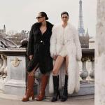 EQAUDES Platform Chunky Heel Knee High Boots Brown Fall Boots for Women 2025 Leather Square Toe Side Zipper