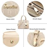 Women's Fashion Handbags Tote Bags Shoulder Bag Top Handle Satchel Purse Set 4pcs