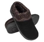Clarks Women's Knitted Collar Clog (6 M US, Black/Aztek Multi)