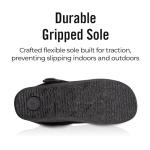 Clarks Women's Knitted Collar Clog (6 M US, Black/Aztek Multi)