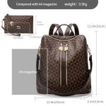 Womens Backpack Purse Leather Anti-theft Large Fashion Designer Travel Backpack Bag Men's Backpack Shoulder Bags