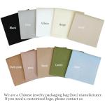 40pcs Black Microfiber Jewelry Pouch 8 x 8cm Jewelry Packaging Bag Envelope Style Luxury Small Favor Bags Jewelry Gift Bags for Earrings Necklaces Bracelet Ring