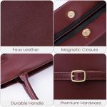 YFGBCX Tote Bag for Women Vegan Leather Work Bag Top Handle Bag Trendy Luxury Hobo Handbag College Tote Bag Purse