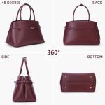 YFGBCX Tote Bag for Women Vegan Leather Work Bag Top Handle Bag Trendy Luxury Hobo Handbag College Tote Bag Purse
