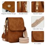 Fashion Small Crossbody Bags for Women Trendy Designer Cell Phone Purses Wallets with Card Holder Anti Theft Travel