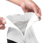 GLOBALWIN White Chunky Heels For Women Platform Heel Boots 10M