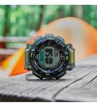 Casio Pro Trek PRG-340-3CR Solar Outdoor Watch - Duplex LCD & Bio-Resin