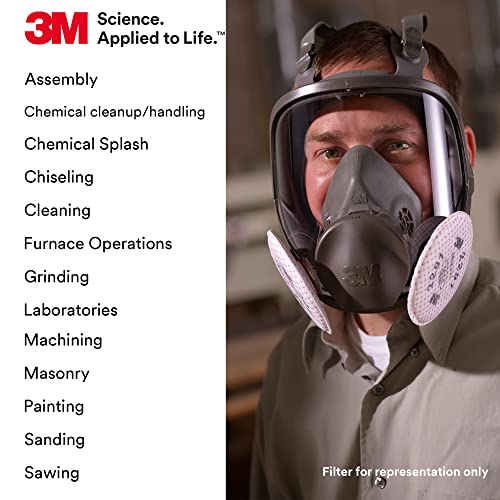 3M Full Facepiece Reusable Respirator 6800