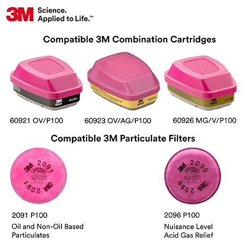 3M Full Facepiece Reusable Respirator 6800