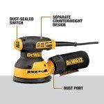 DEWALT 5-Inch Random Orbit Sander (DWE6423K)