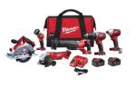 Milwaukee M18 Cordless 6-Tool Combo Kit