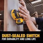 DEWALT 20V MAX Orbital Sander, Bare Tool