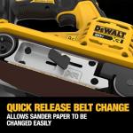 DEWALT 20V MAX Cordless Belt Sander, Tool Only