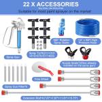 Gyfent 22-Piece Airless Paint Sprayer Kit